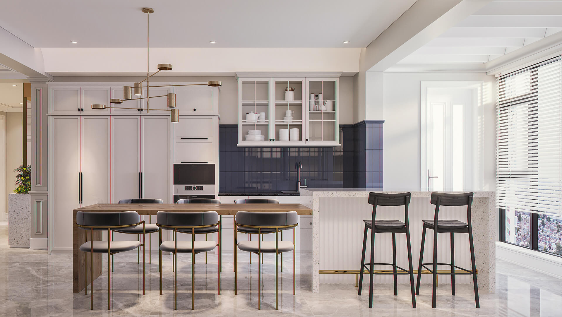 吧臺(tái)常用的尺寸是多少？實(shí)用的吧臺(tái)放在哪個(gè)位置更好？