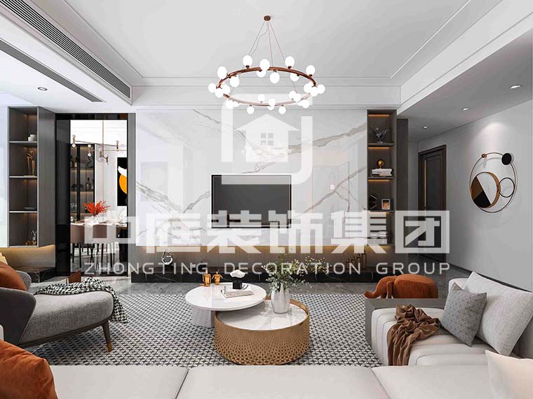 天池山&middot;中脊120平現(xiàn)代簡約風(fēng)格案例