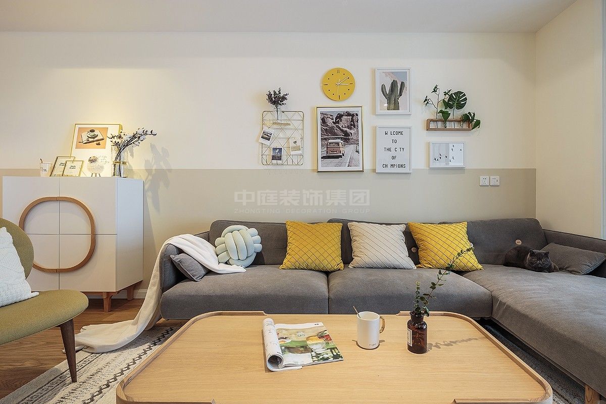 黃巢北郡110m&sup2;現(xiàn)代風(fēng)格案例